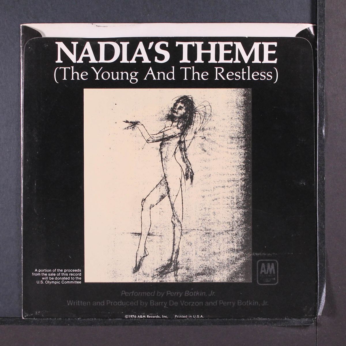 nadia's theme / down the line by PERRY BOTKIN JR.