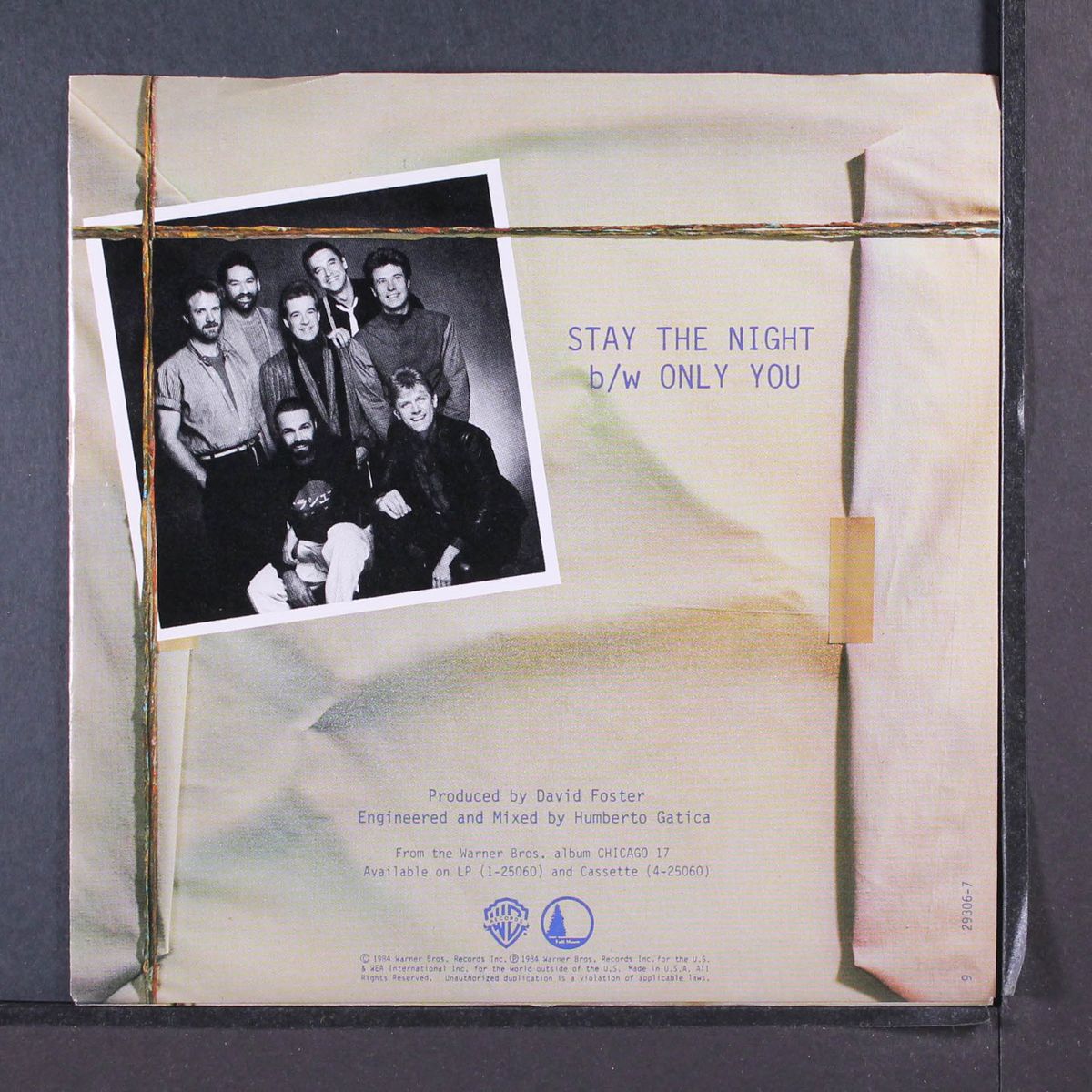 stay the night by CHICAGO