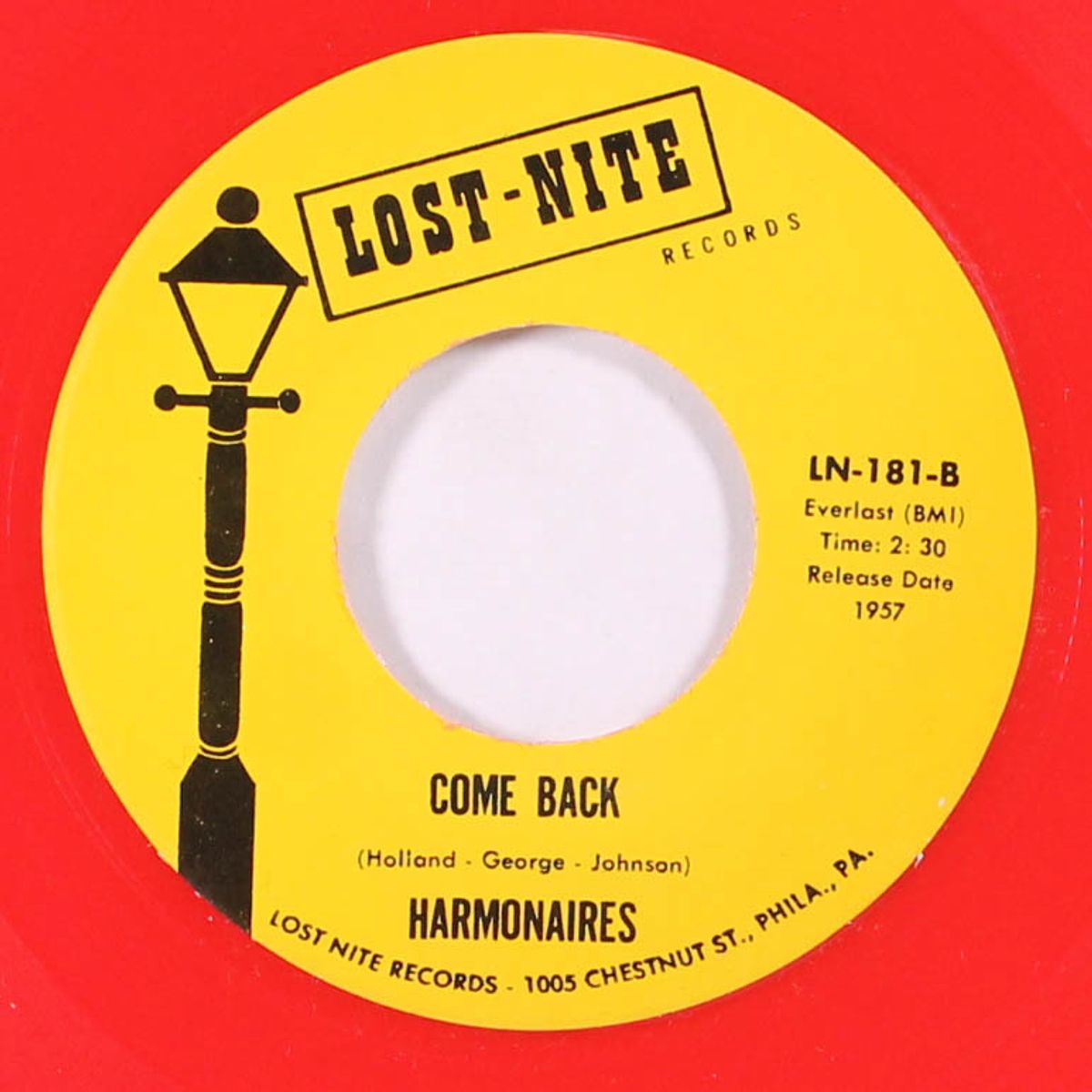 lorraine / come back by HARMONAIRES