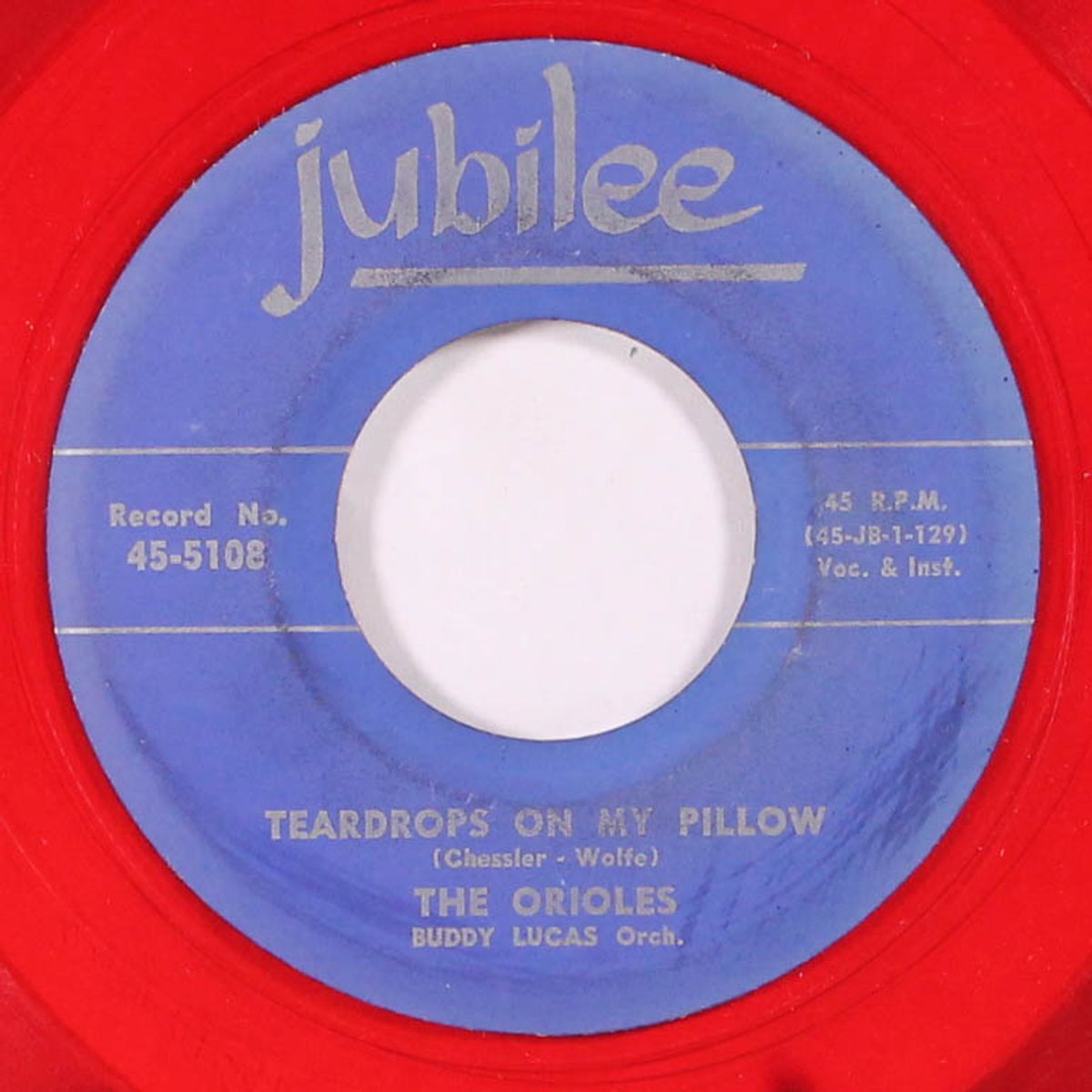 teardrops on my pillow / hold me, thrill me, kiss me by ORIOLES
