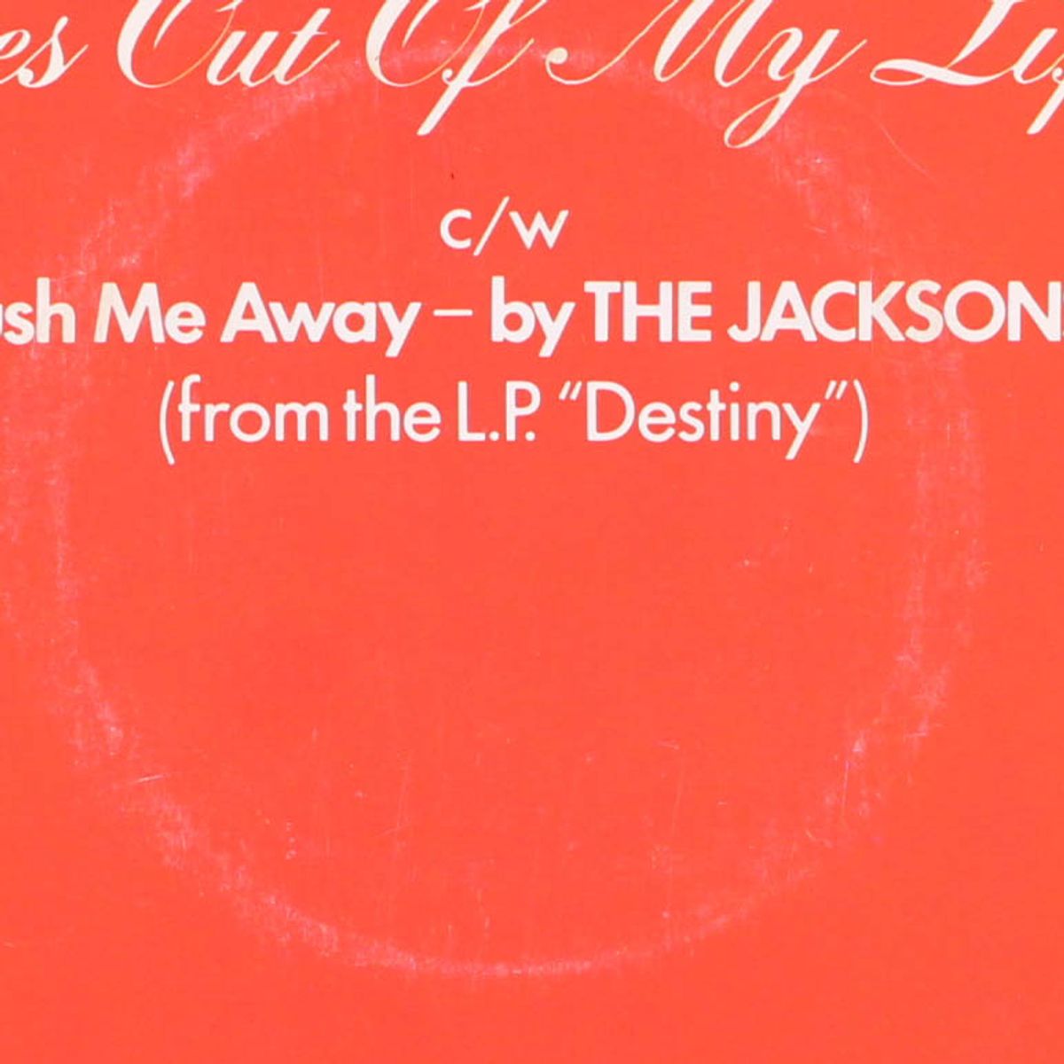 she's out of my life / push me away by MICHAEL JACKSON