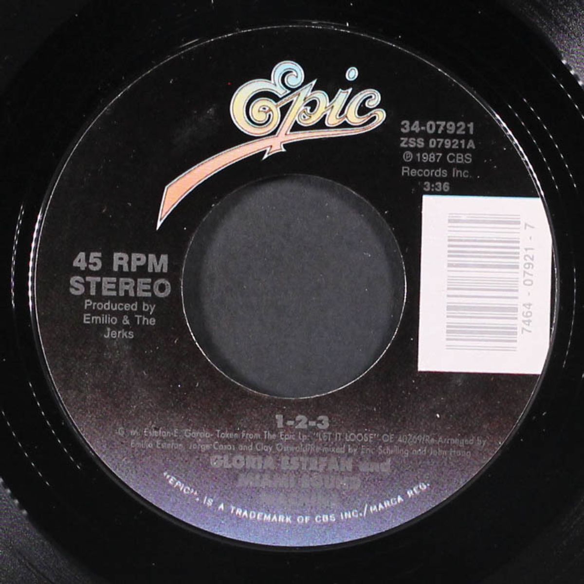 1-2-3 by GLORIA ESTEFAN & MIAMI SOUND MACHINE
