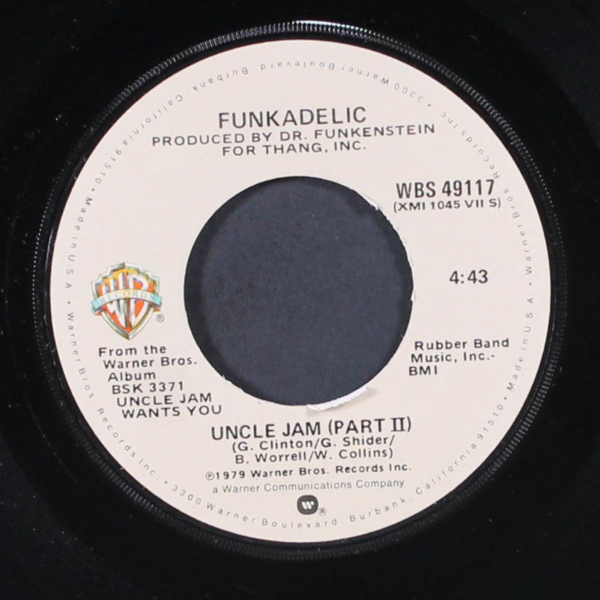 uncle jam / part 2 by FUNKADELIC