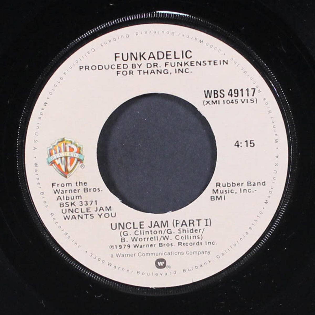 uncle jam / part 2 by FUNKADELIC