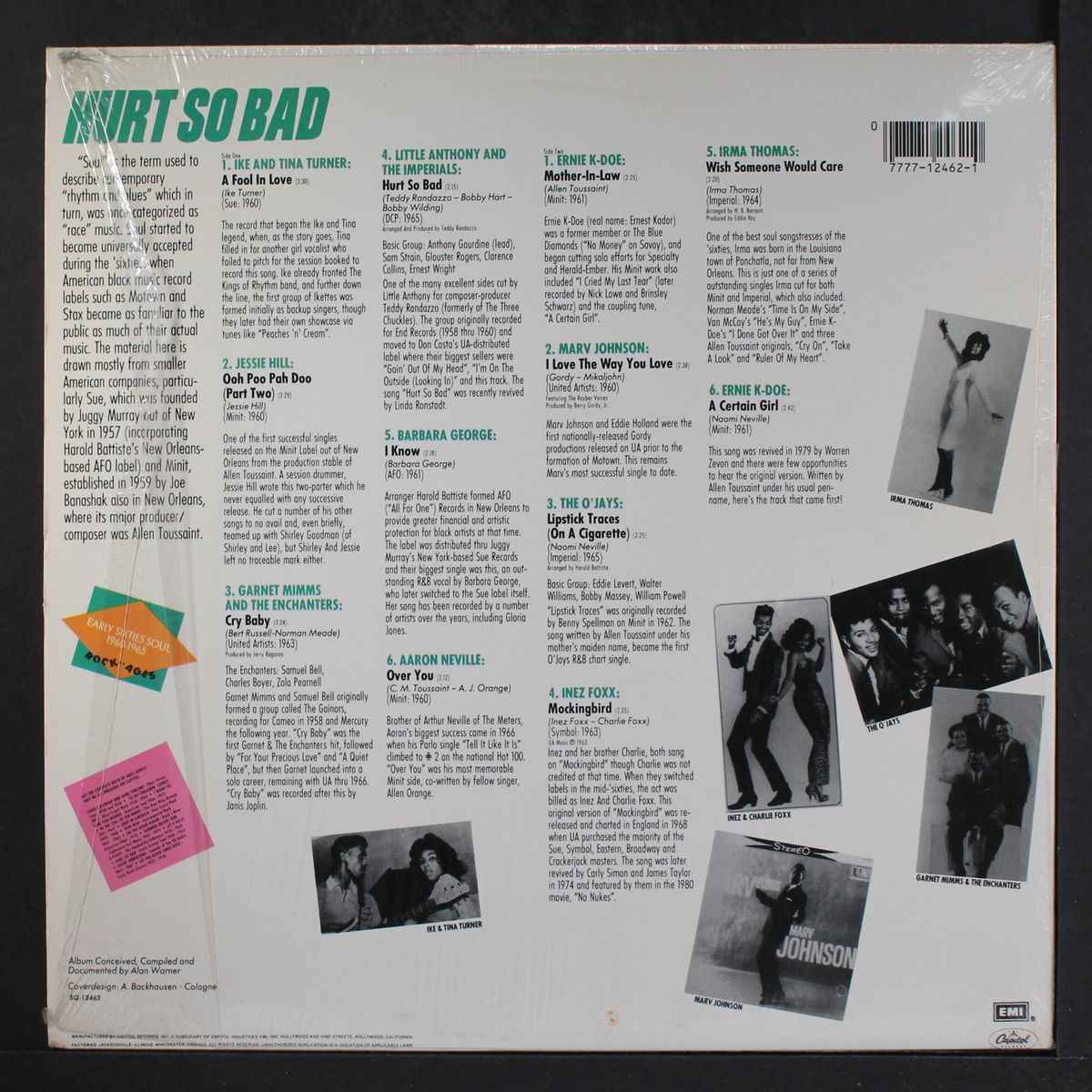 hurt so bad (early sixties soul) by VARIOUS