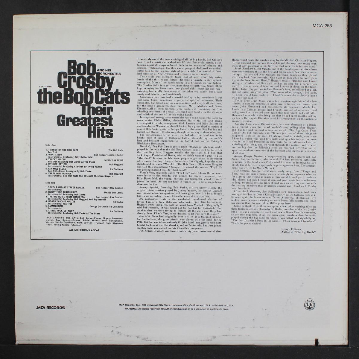 their greatest hits by BOB CROSBY