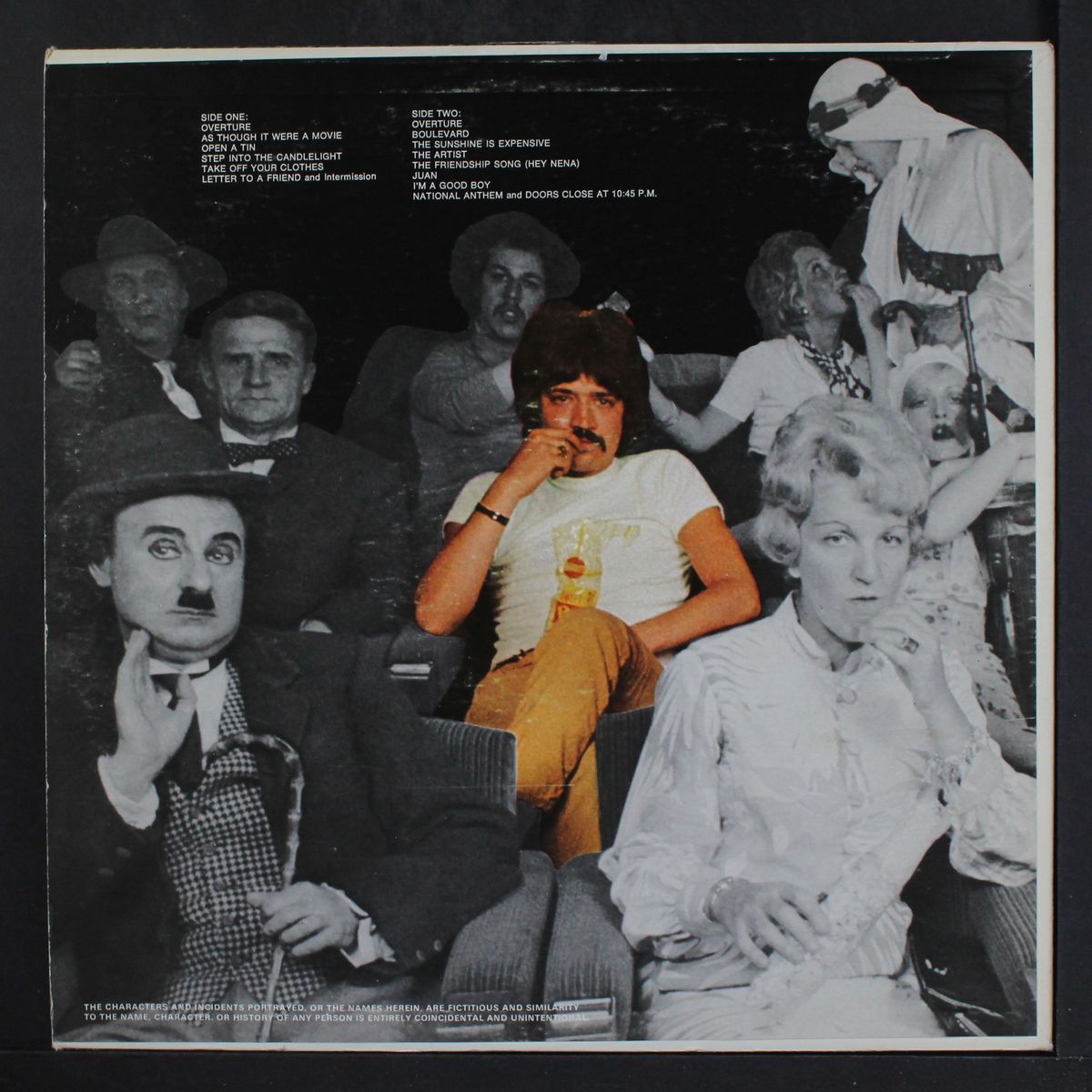 as though it were a movie by PETER SARSTEDT
