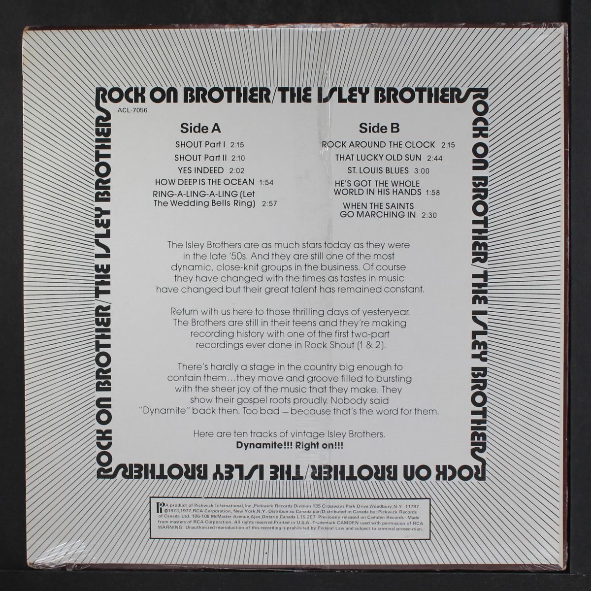 rock on brother by ISLEY BROTHERS