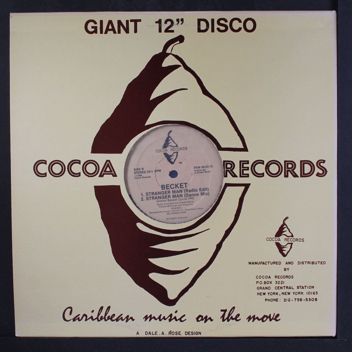 stranger man / radio & dance by BECKET