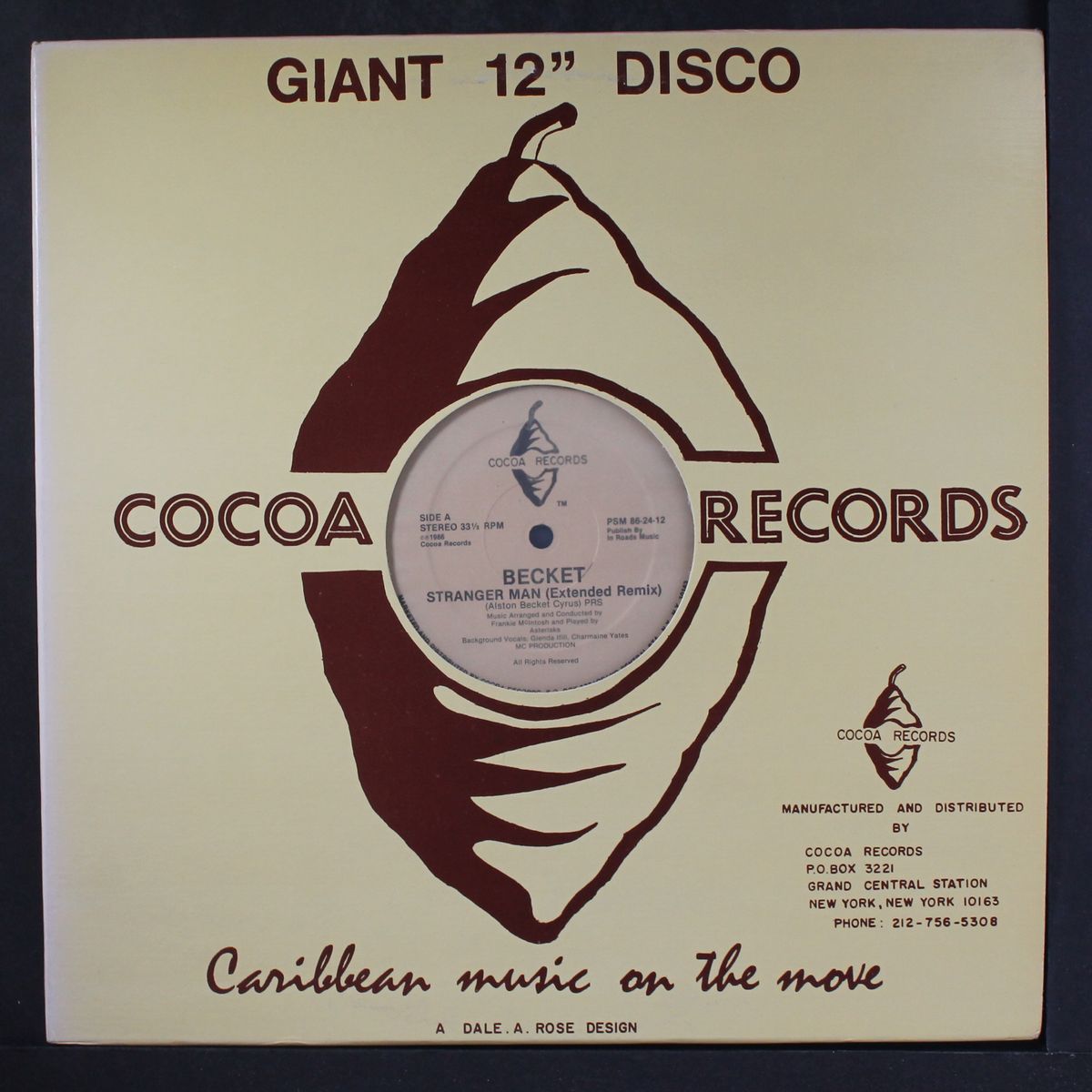 stranger man / radio & dance by BECKET