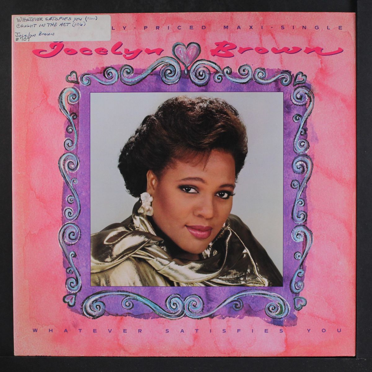 whatever satisfies you by JOCELYN BROWN