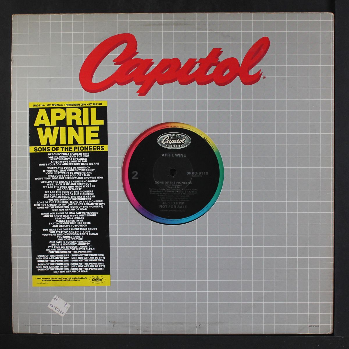 sons of the pioneers / same by APRIL WINE