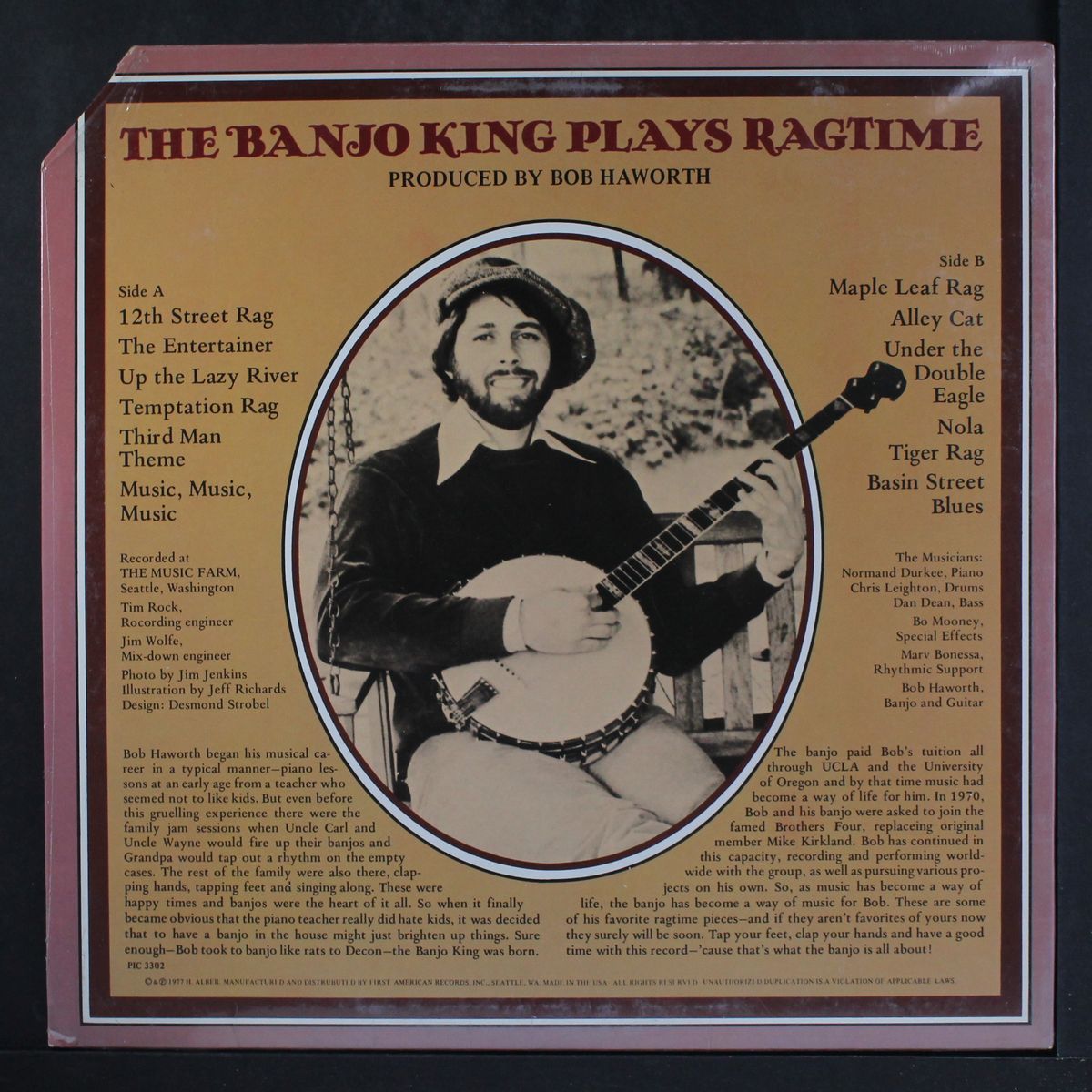 the banjo king plays ragtime by BANJO KING