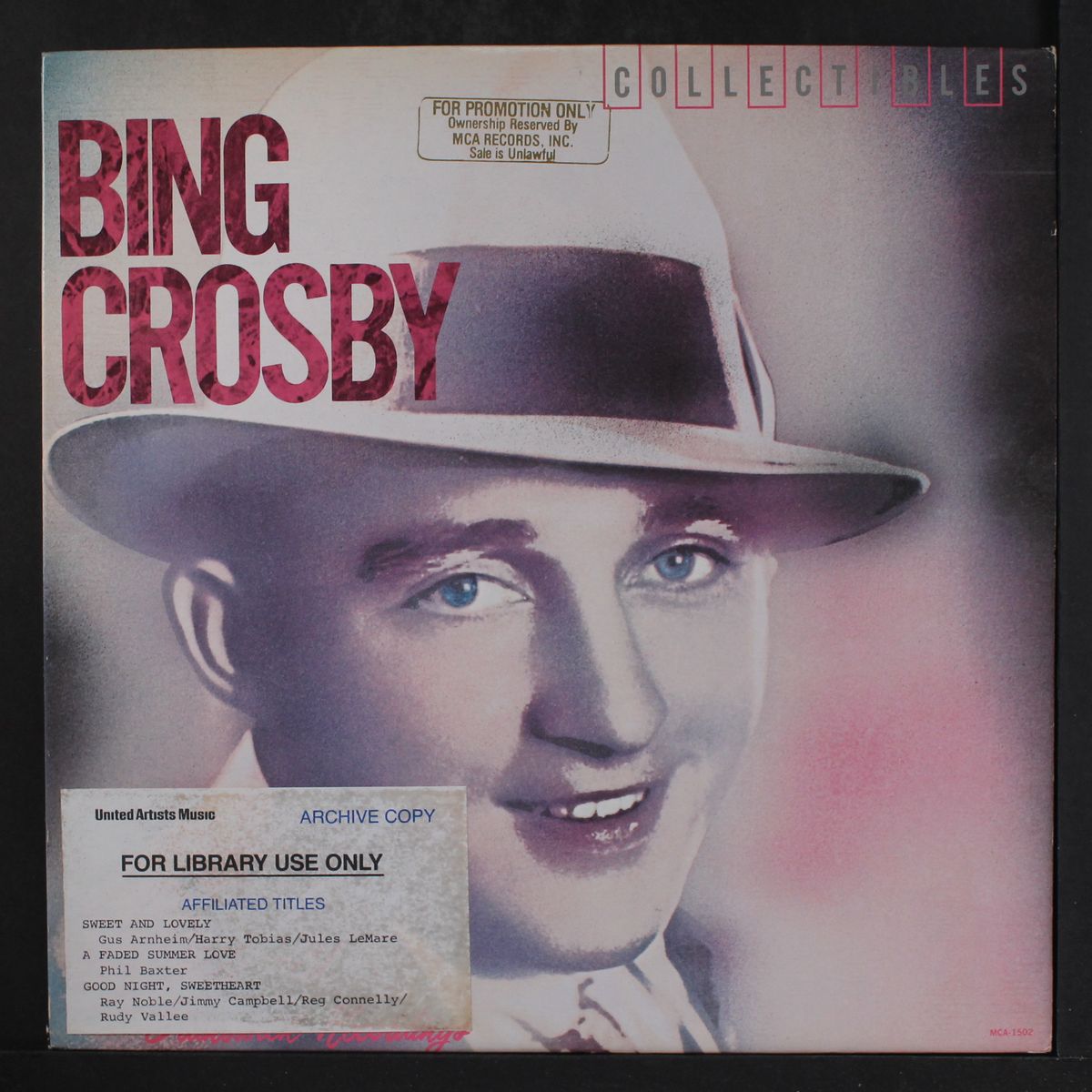 collectibles by bing CROSBY