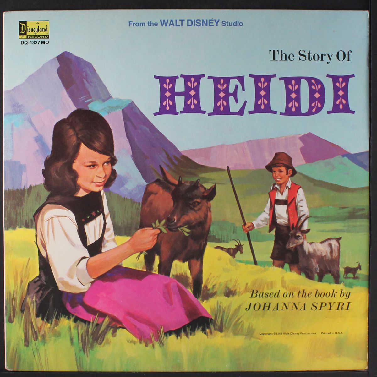 the story of heidi by WALT DISNEY