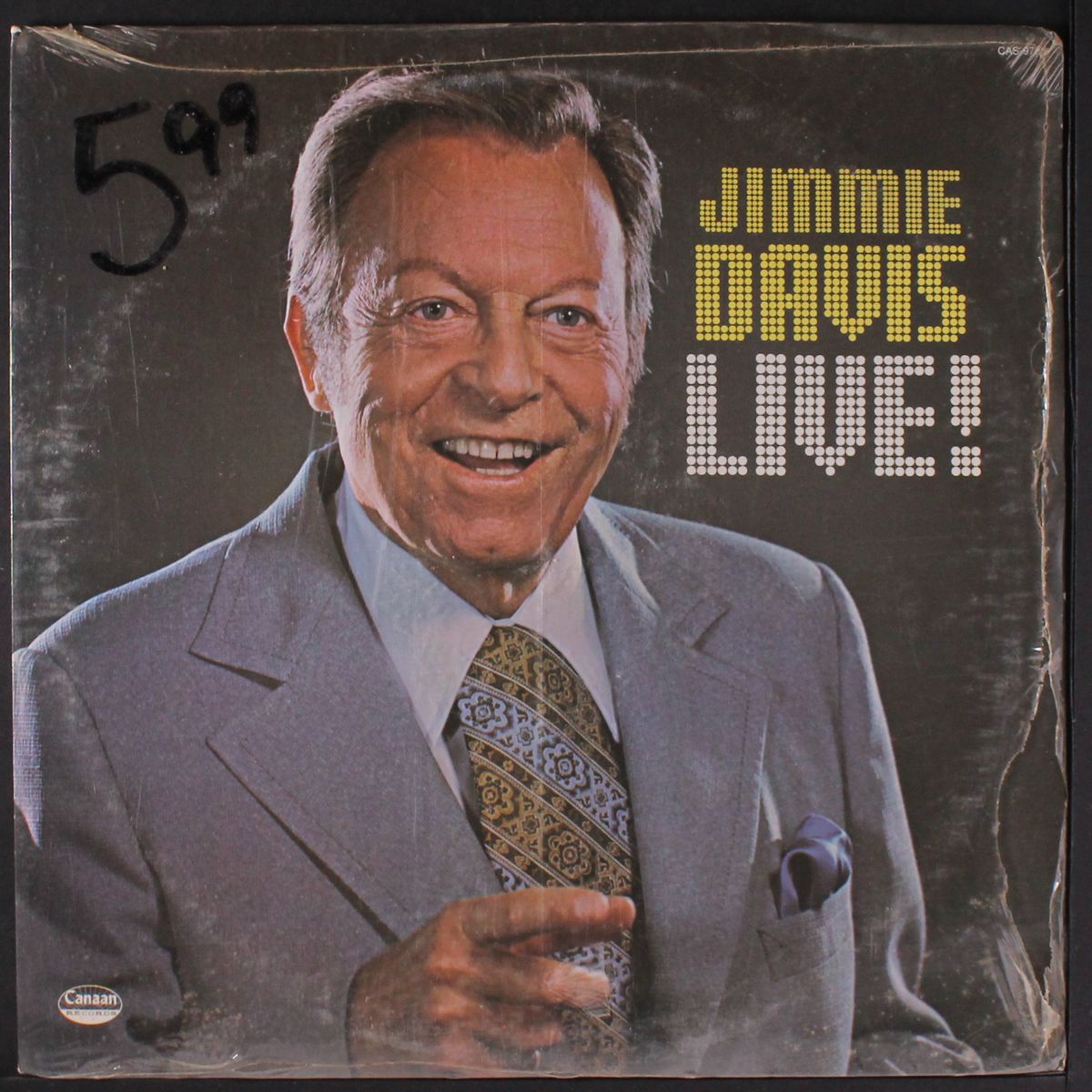 live! by JIMMIE DAVIS