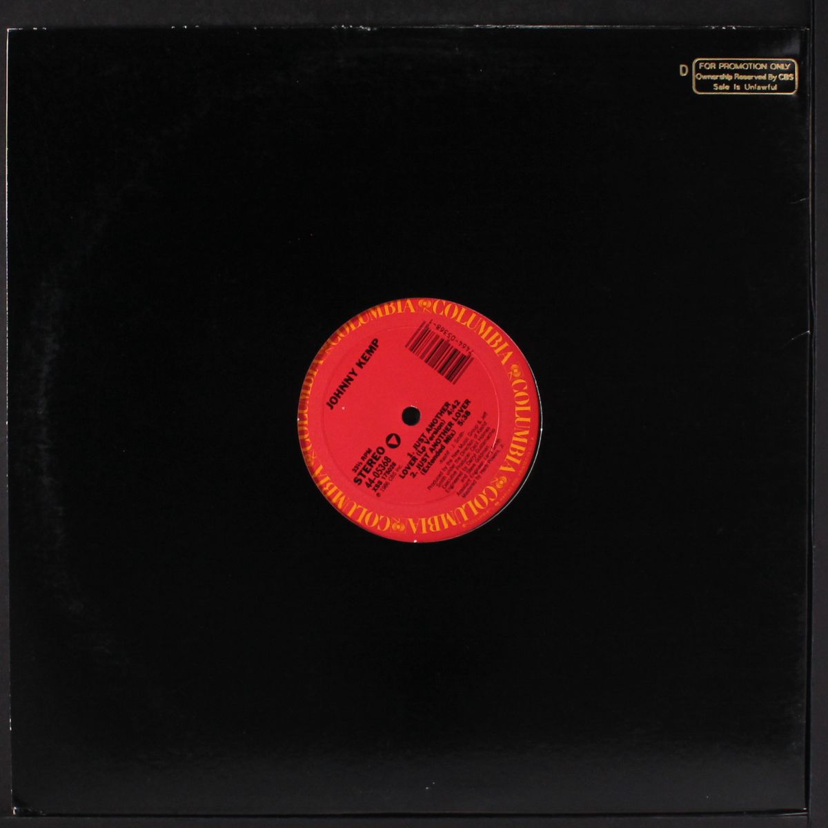 just another lover, extended / instro by JOHNNY KEMP