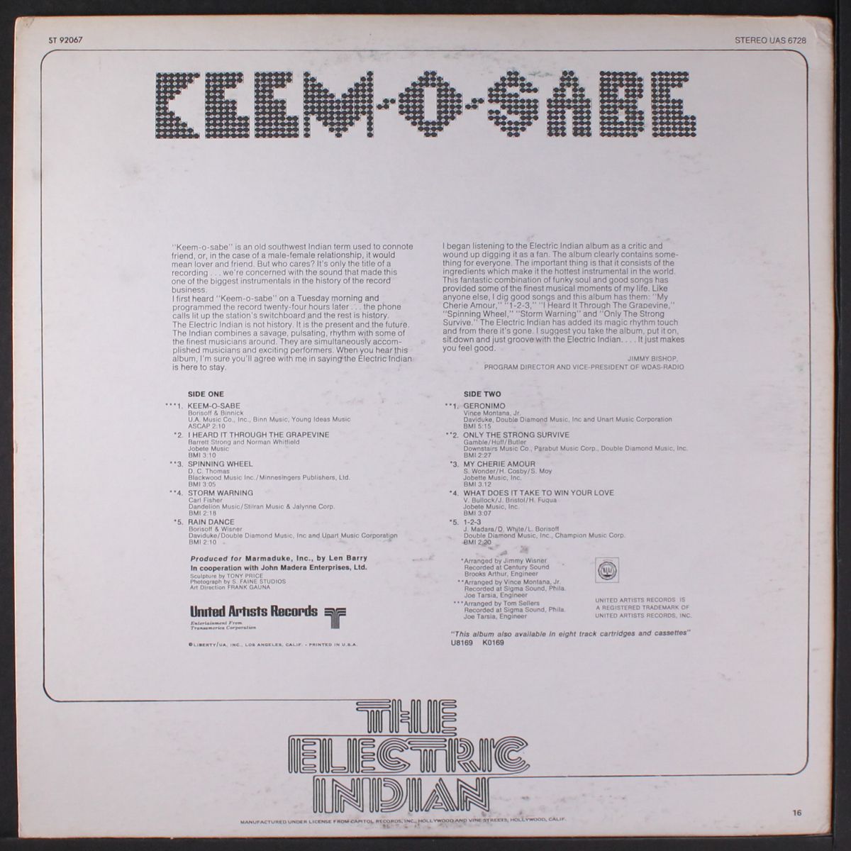 keem-o-sabe by ELECTRIC INDIAN