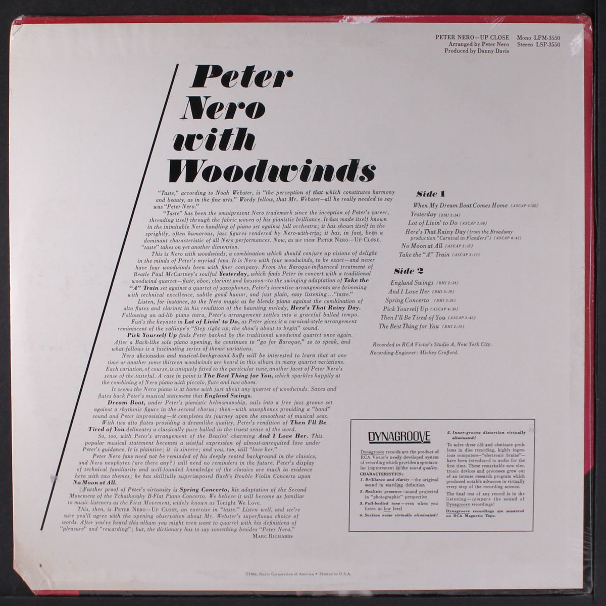 up close by PETER NERO
