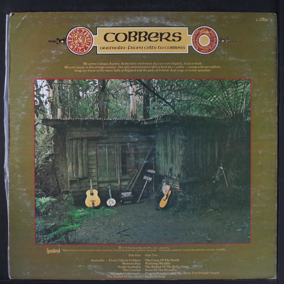 australia, from celts to cobbers by COBBERS
