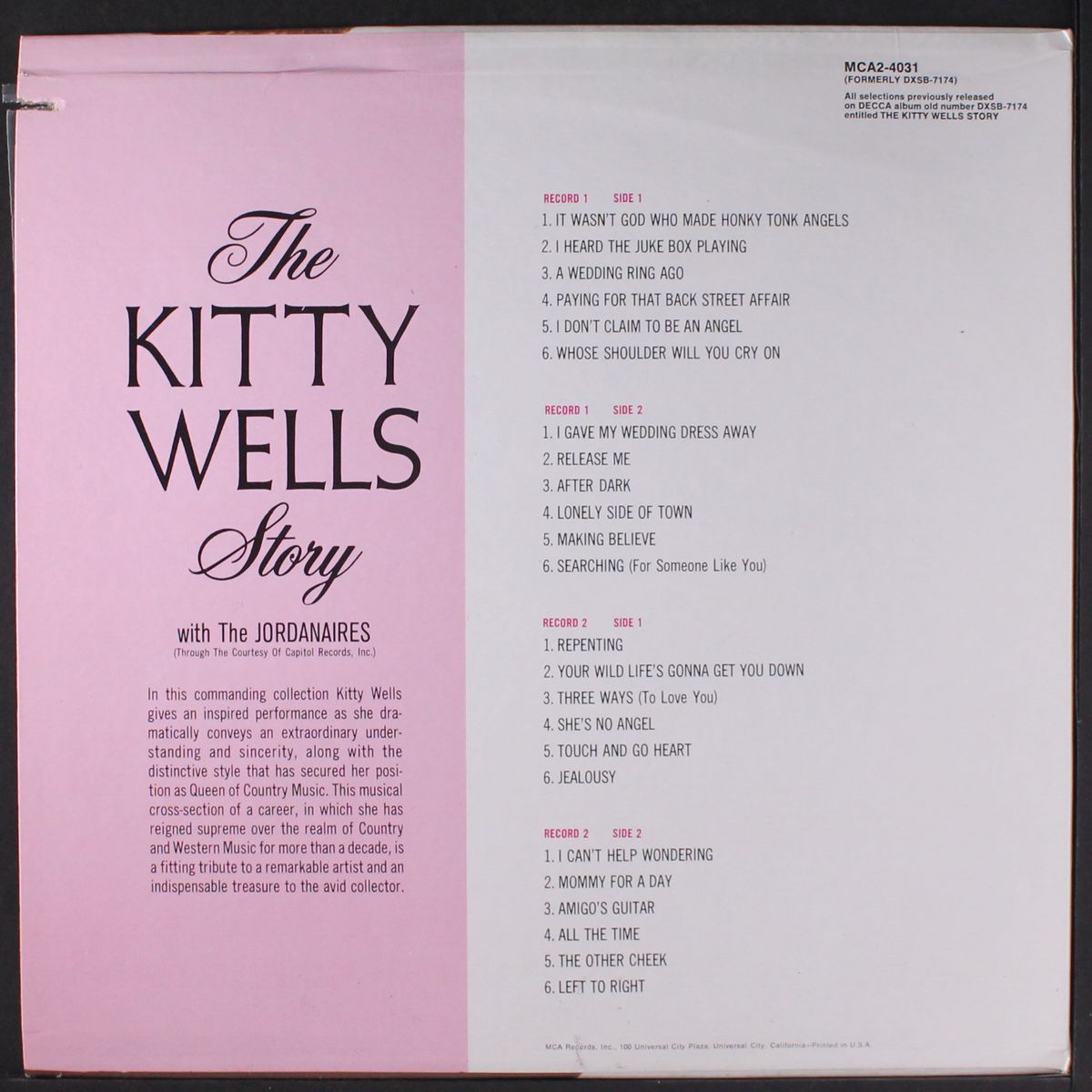 the kitty wells story by KITTY WELLS