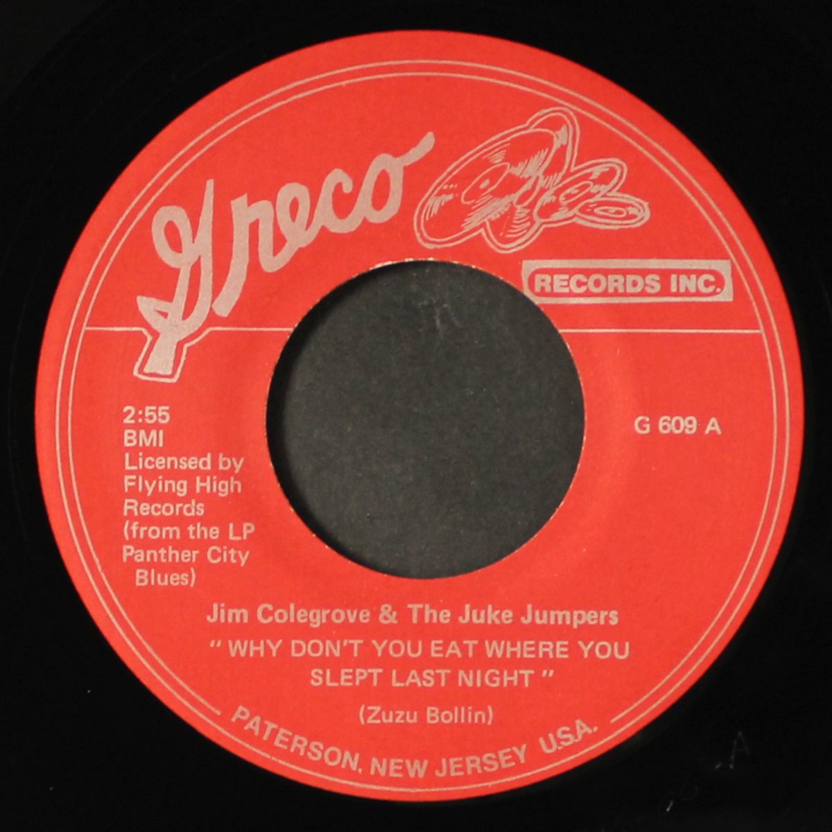 why don't you eat where you slept last.. / sugar bee by JIM COLEGROVE & JUKE JUMPERS