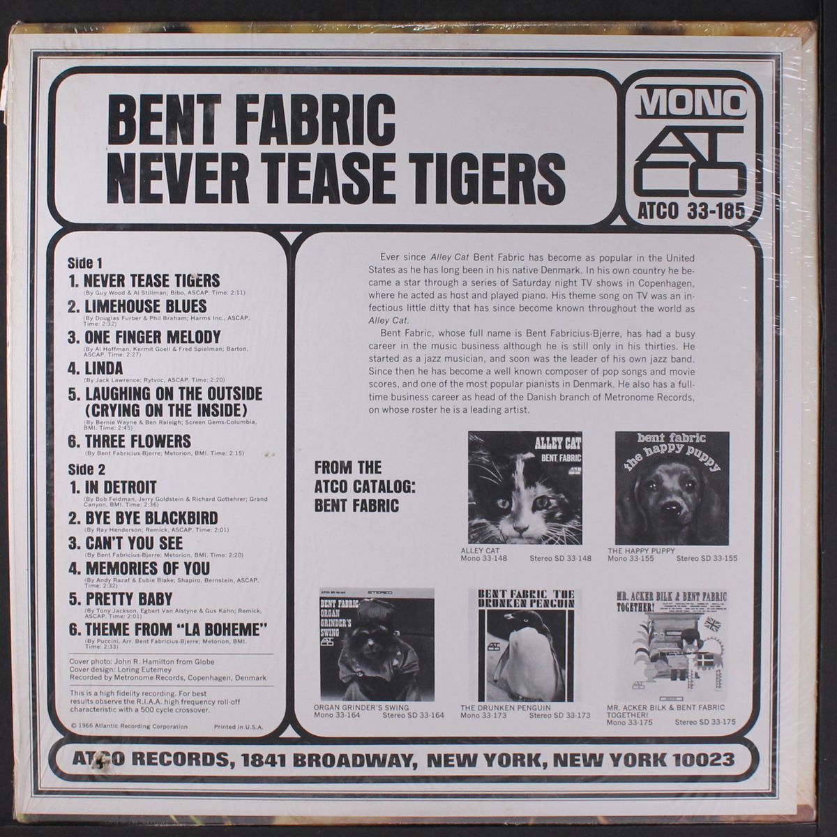 never tease tigers by BENT FABRIC