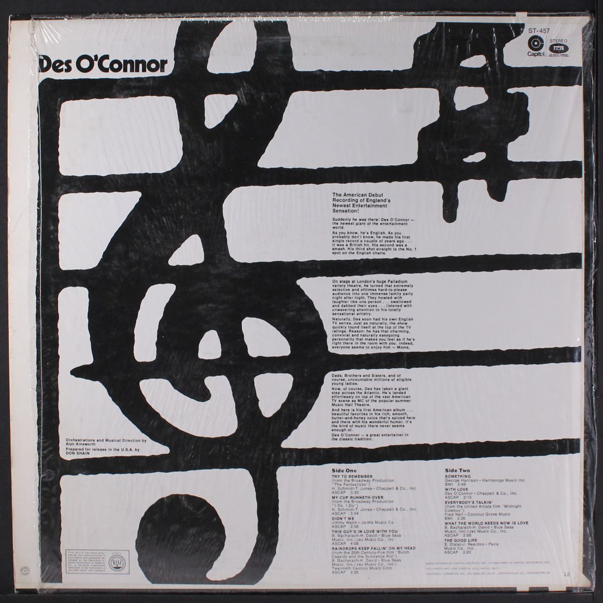 des o'connor by DES O'CONNOR