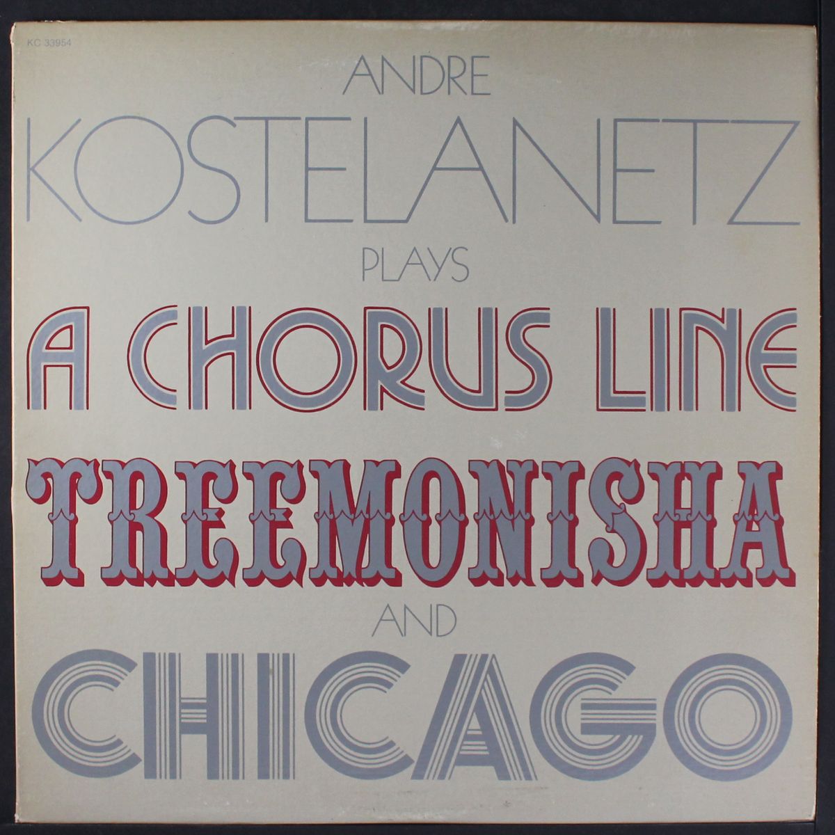 plays a chorus line by ANDRE KOSTLANETZ