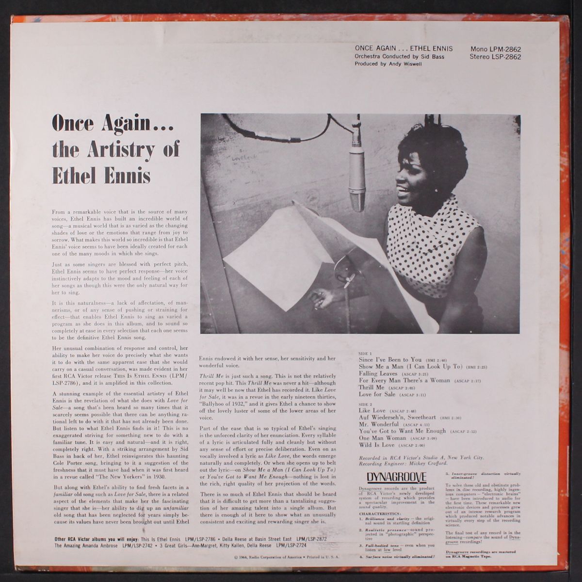 once again... by ETHEL ENNIS