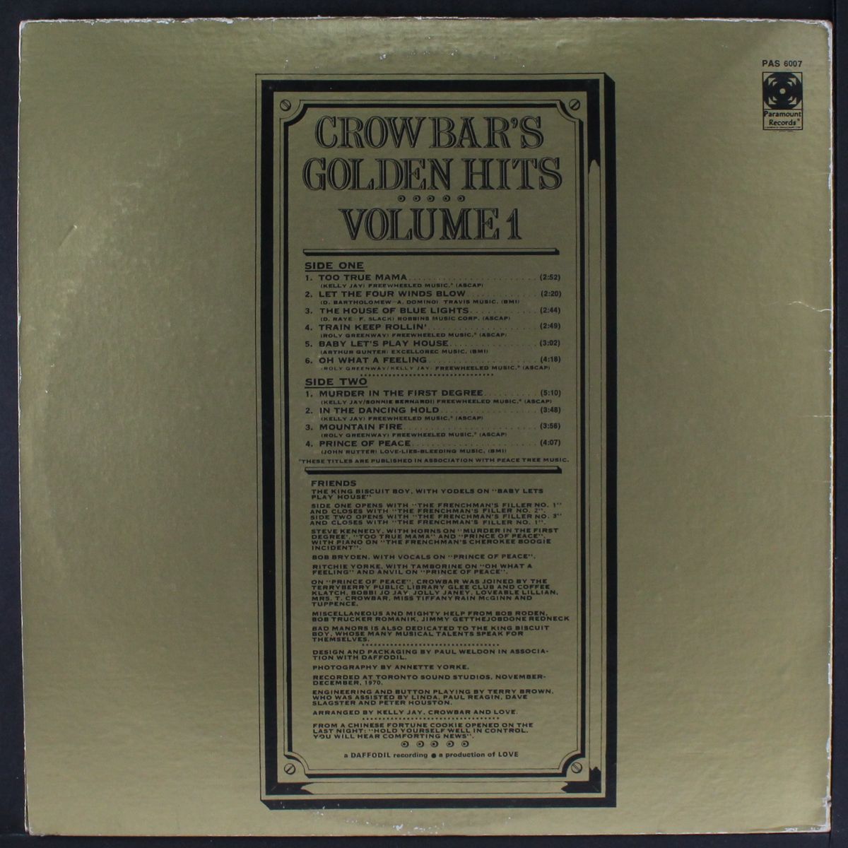 bad manors by CROWBAR
