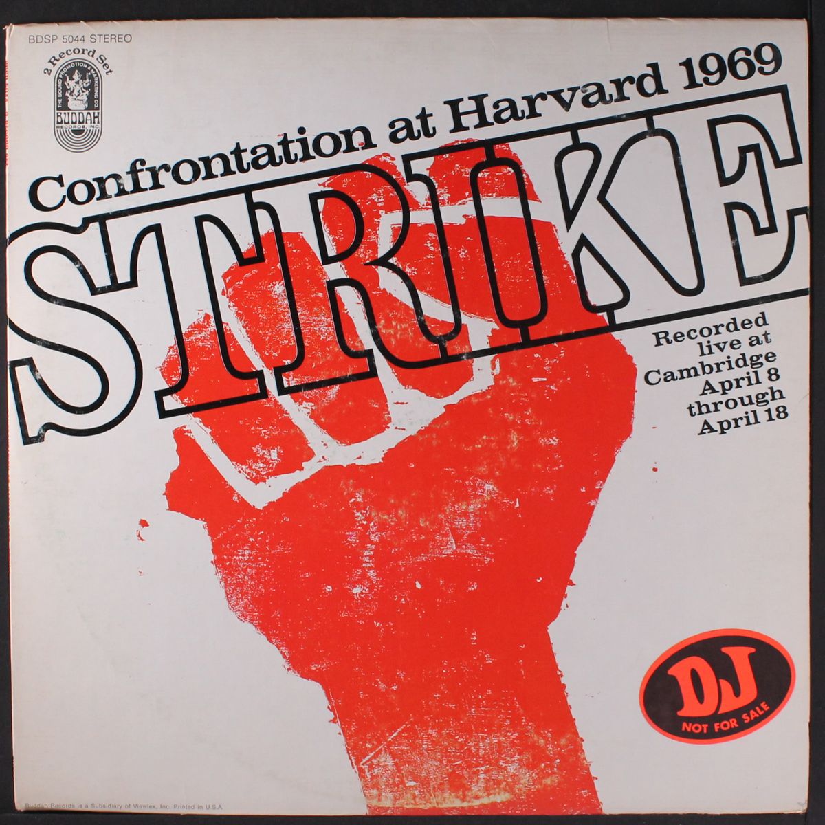 confrontation at harvard 1969 - strike by ORIGINAL RADIO BROADCAST