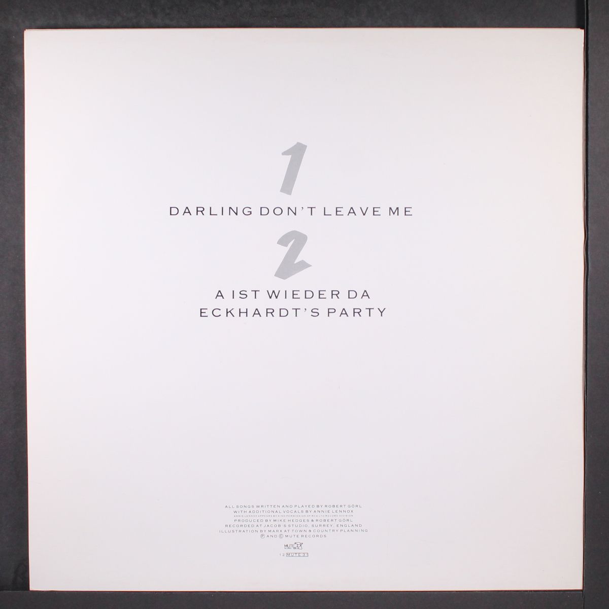darling don't leave me by ROBERT GORL