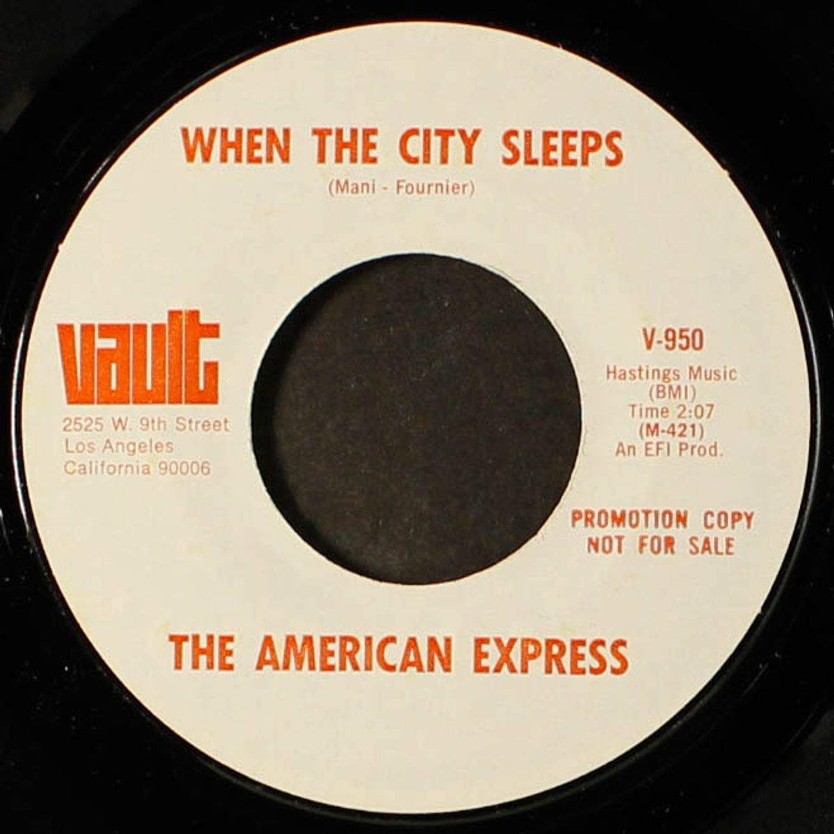when the city sleeps / peggy sue by AMERICAN EXPRESS