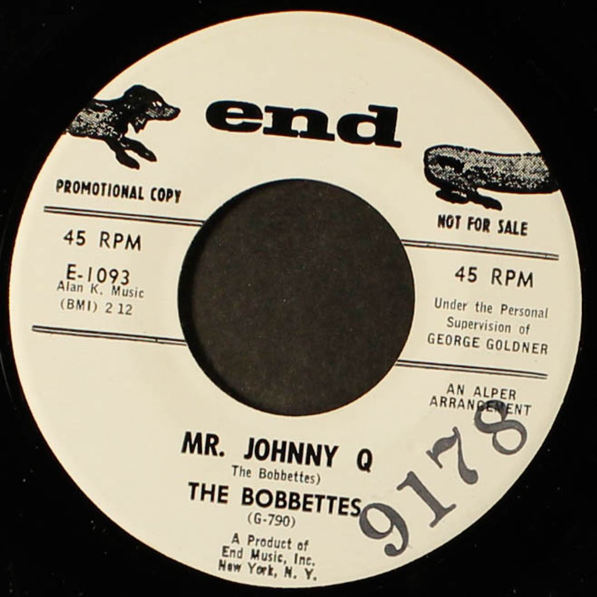 teach me tonight / mr. johnny q by BOBBETTES