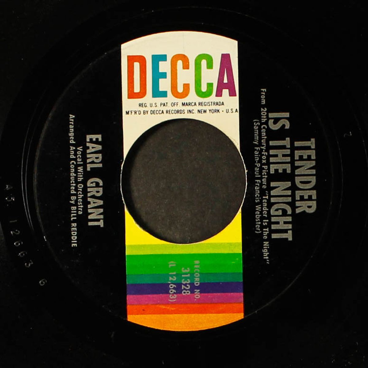 tender is the night / honey by EARL GRANT
