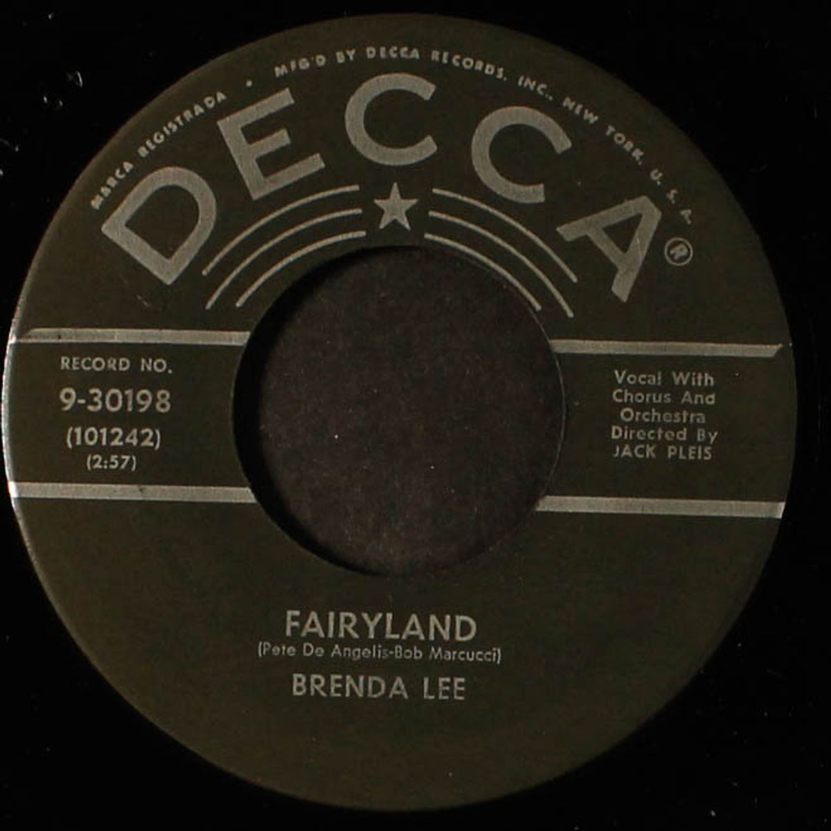 one step at a time / fairyland by BRENDA LEE