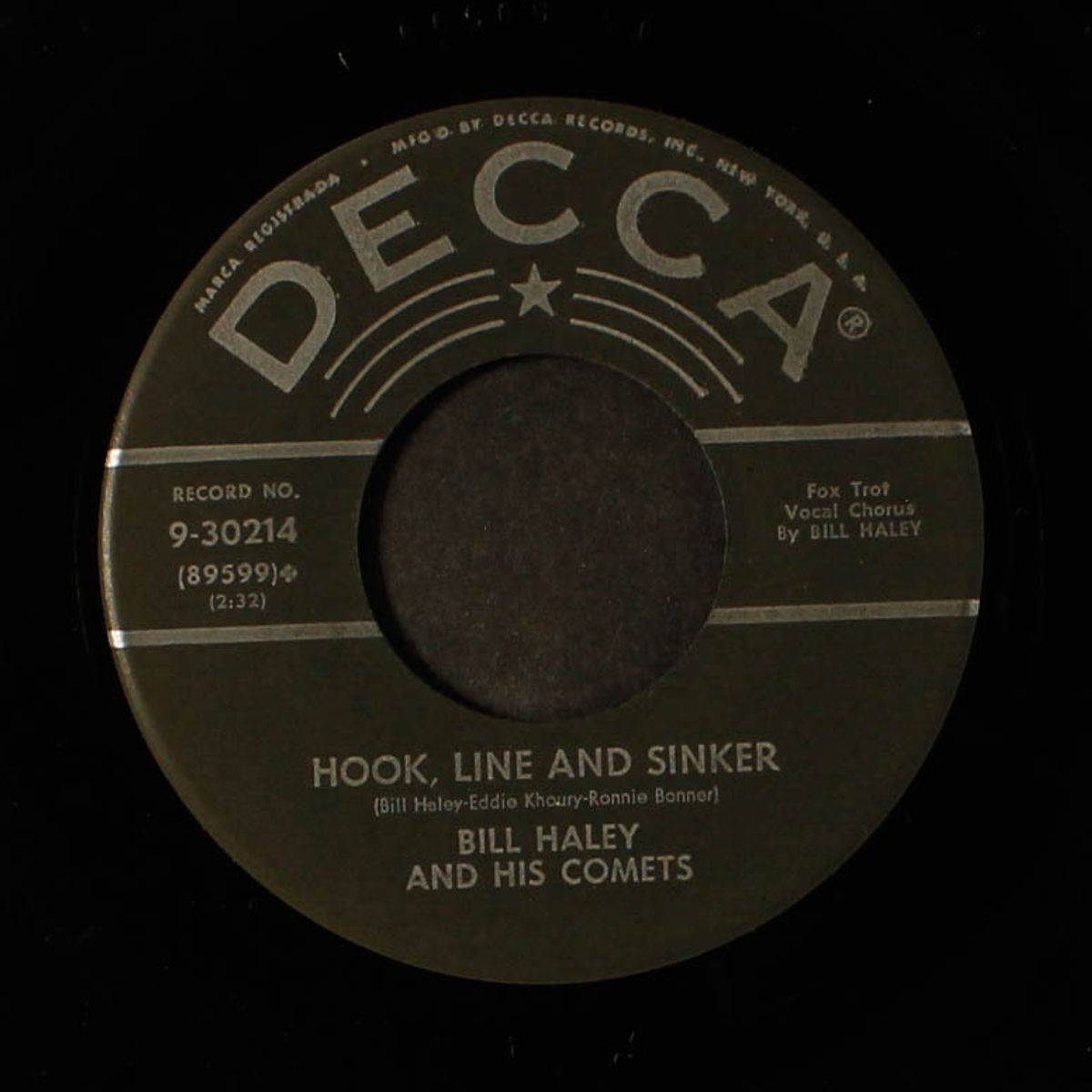 forty cups of coffee / hook, line and sinker by BILL HALEY