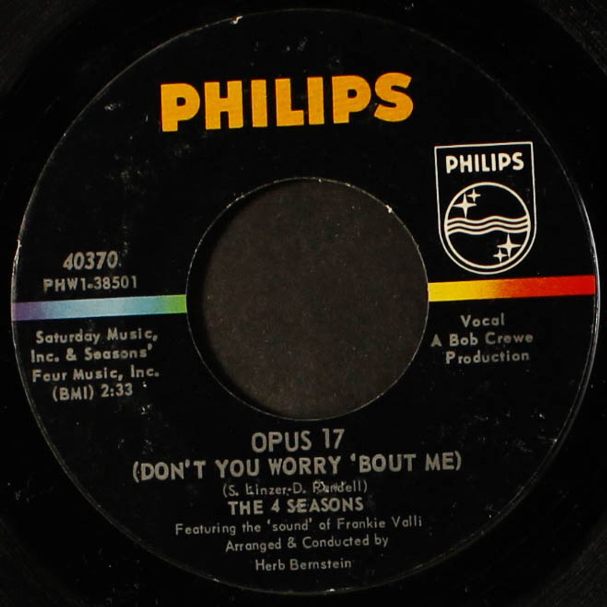 opus 17 (don't you worry 'bout me) / beggars parade by FOUR SEASONS