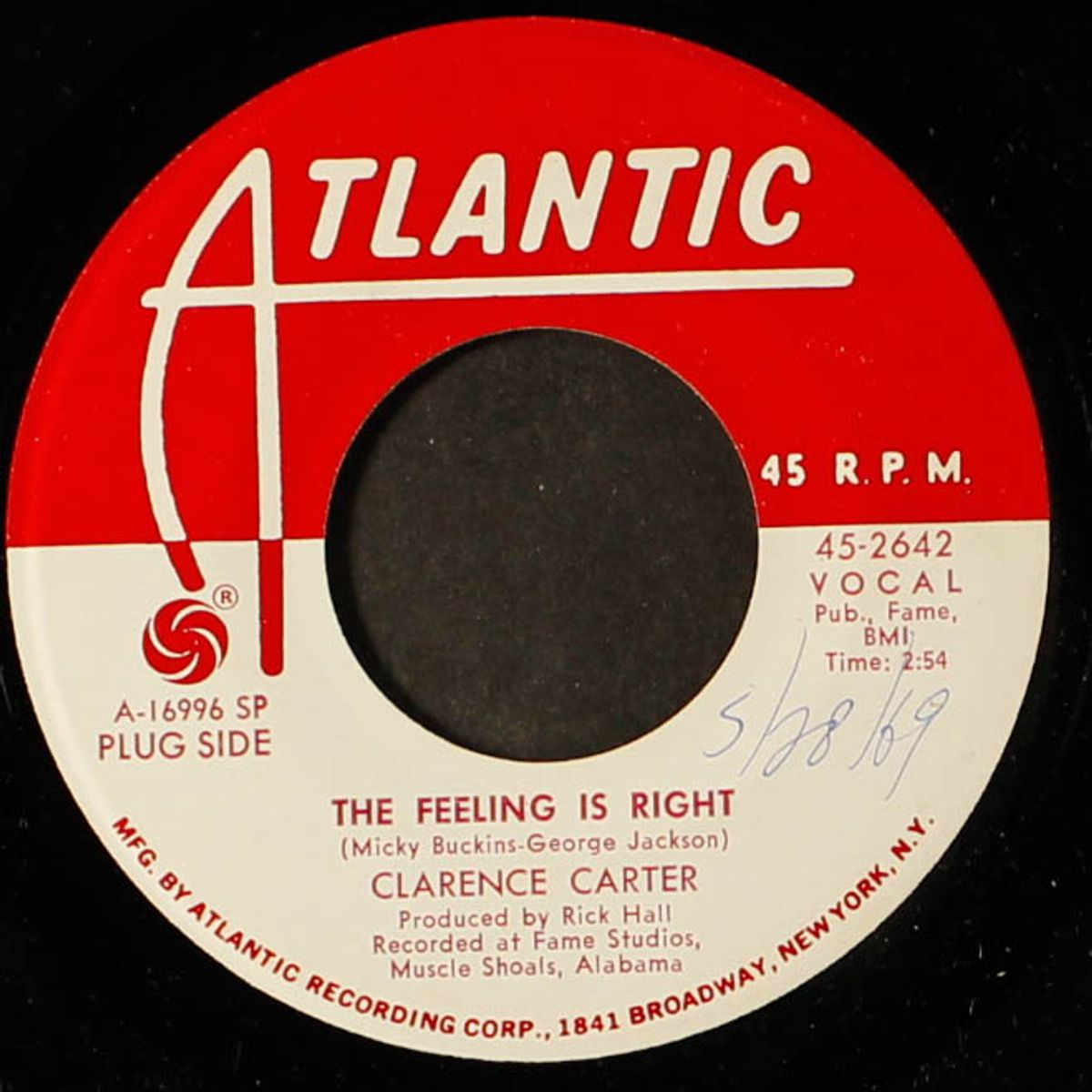 the feeling is right / you can't miss what you can't measure by CLARENCE CARTER