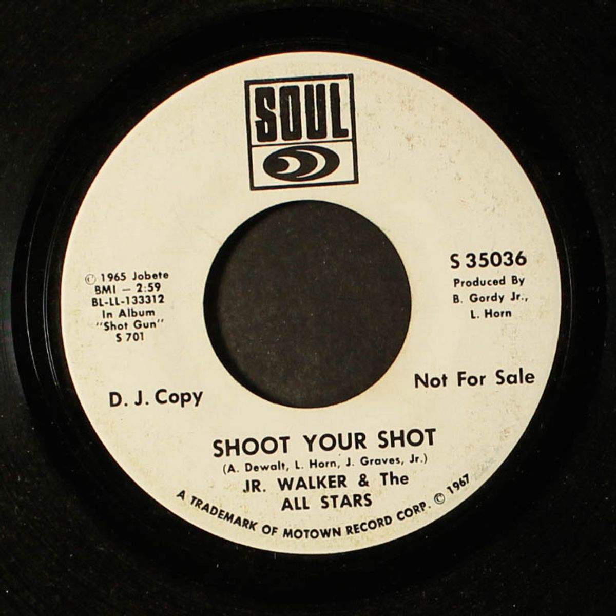 ain't that the truth / shoot your shot by JR. WALKER