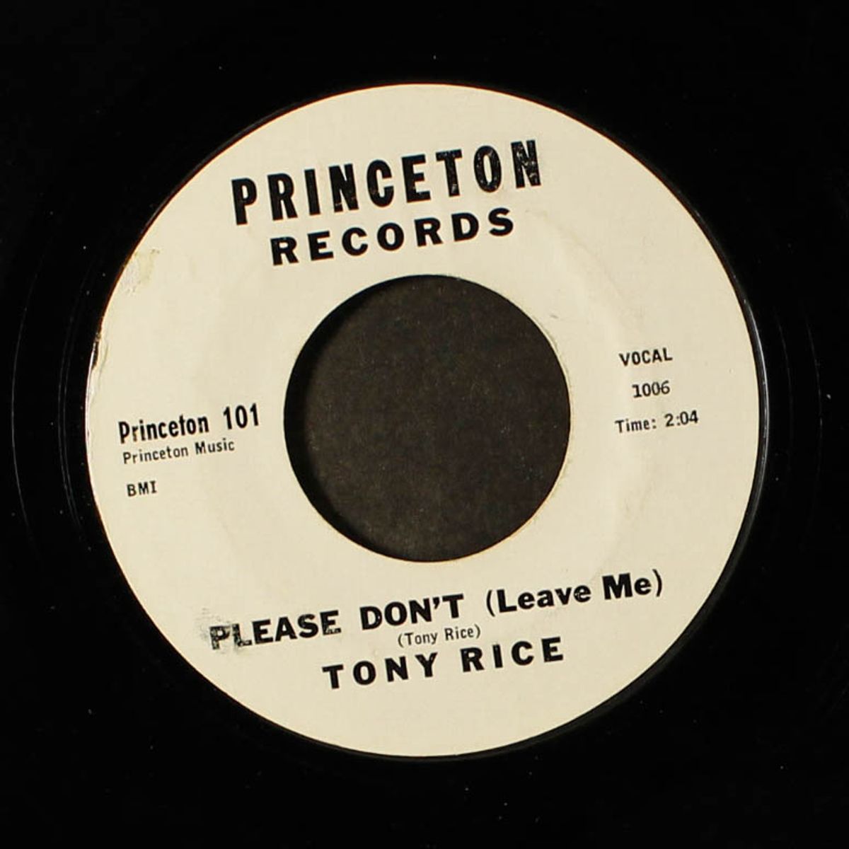 summer's love / please don't leave me by TONY RICE