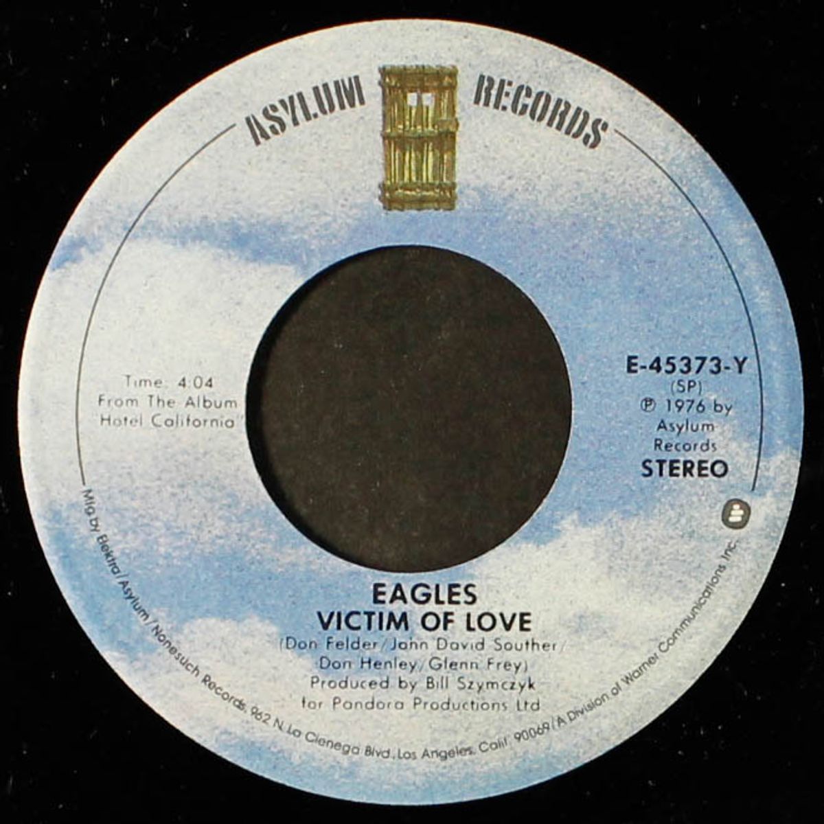 new kid in town / victim of love by EAGLES