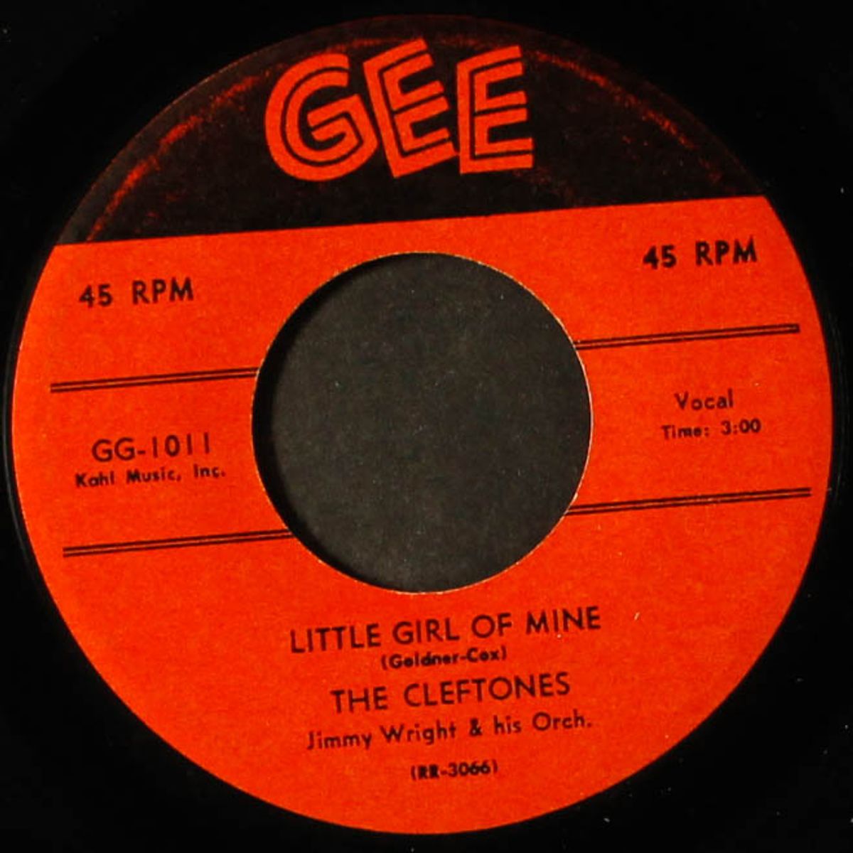 little girl of mine by CLEFTONES