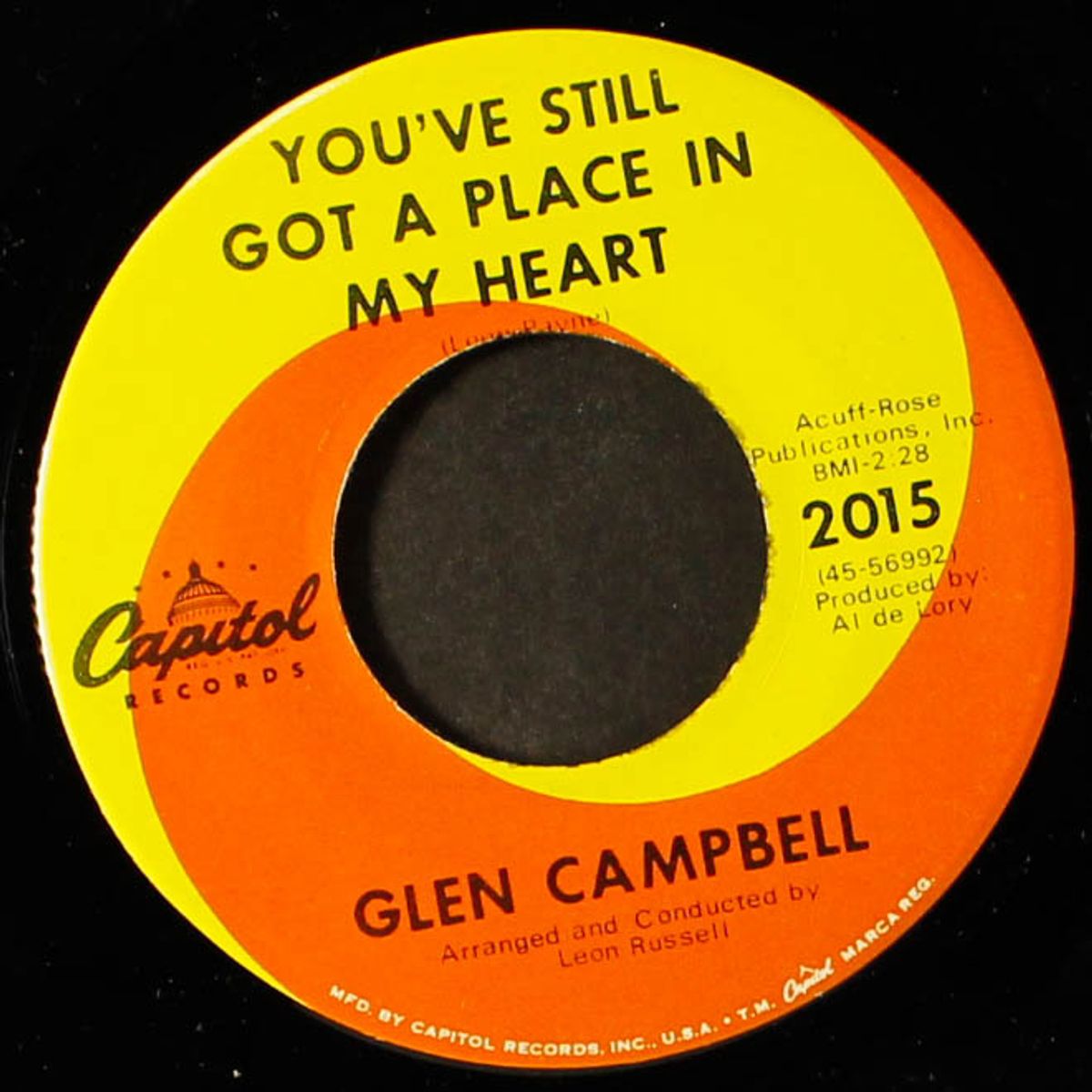 by the time i get to phoenix / you've still got a place in my heart by GLEN CAMPBELL