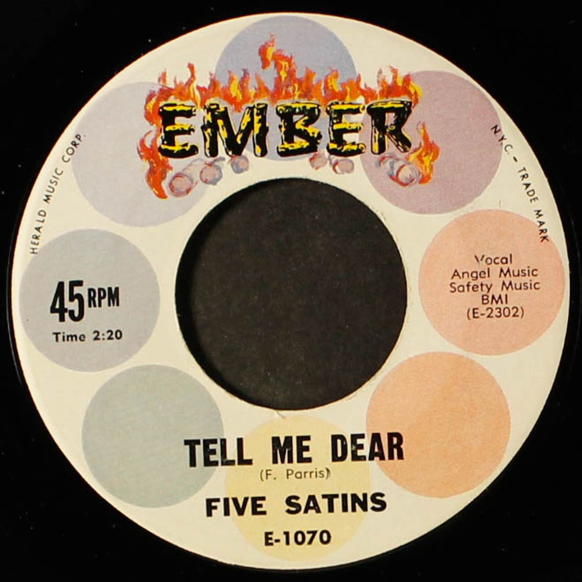 wishing ring / tell me dear by FIVE SATINS