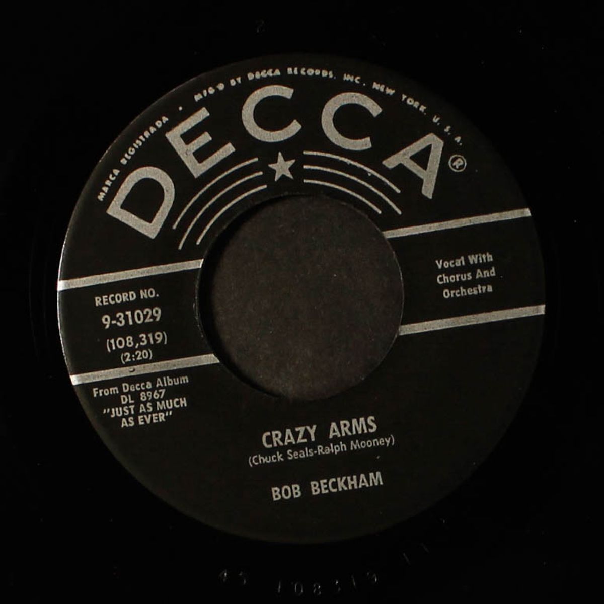 crazy arms / beloved by BOB BECKHAM