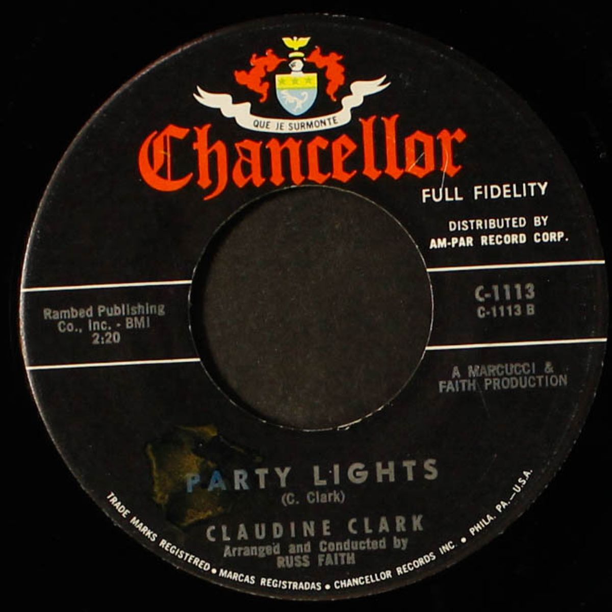 party lights / disappointed by CLAUDINE CLARK