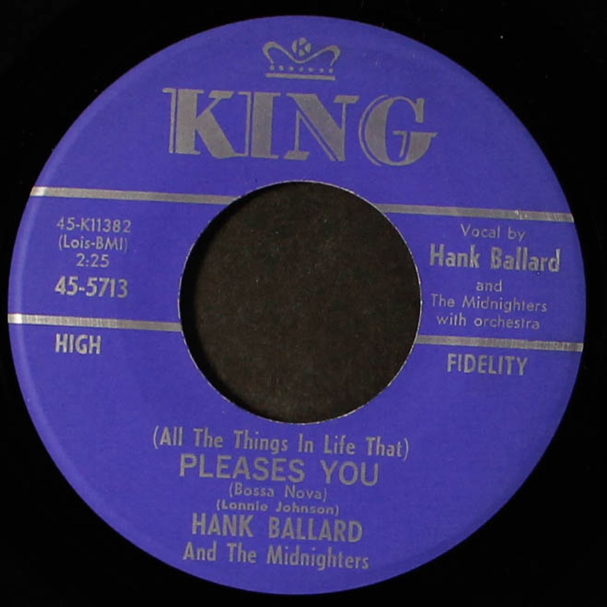 pleases you / the rising tide by HANK BALLARD