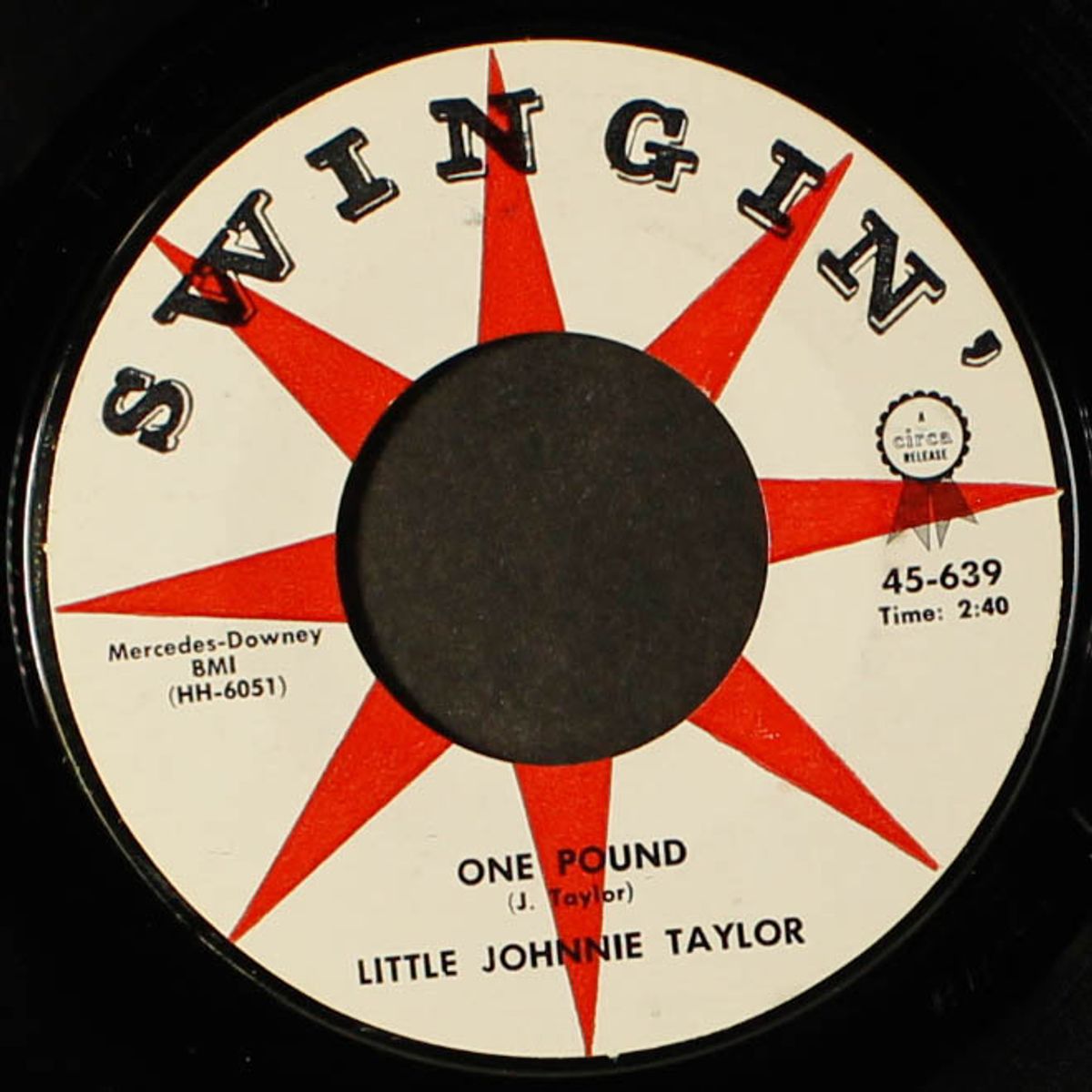 one pound / one more chance by LITTLE JOHNNY TAYLOR